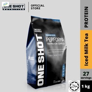 Whey Protein Performa (Milk Tea) 1kg - PERFORMA Tri-Protein Complex 25g Protein per Serving - One Sh