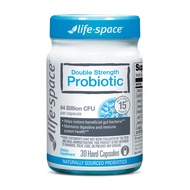 Life-Space Double Strength Broad Spectrum Probiotic Supplement for Adults, 64 Billion CFU and 15 Str