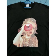 ADLV Acme de la vie Girl with Donut Tshirt Black Size 2 Oversized Authentic
