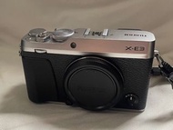 Fujifilm XE3 plus flash