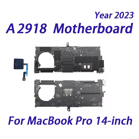 2023 Replacement For MacBook Pro 14" M3 A2918 Motherboard 16G 8G 500GB 1TB 2TB Logic Board With Touc
