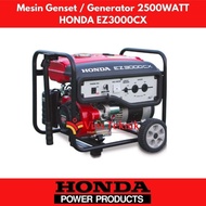 Ready Mesin Genset Honda 2500watt EZ3000 CX Generator Set Bensin