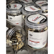 (ISI: 50PC) SAMBUNGAN RANTE GOLD 428H TEBAL MERK CHOHO NAKASONE SAMBUNGAN RANTAI MOTOR 428H EMAS TEB