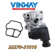 P/D KELISA, KENARI IDLING VALVE ASSY ( 1 PIPE CURVE & 1 PIPE STRAIGHT) 22270-21010