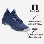KUIKMA MEN'S BADMINTON SHOES BS PERFORM 990 PRO NAVY