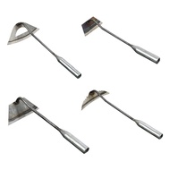 Steel-handled Hoe, Agricultural Garden Farm Weeding Hollow Tools Hoe Square J4e7