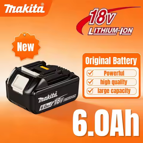 High Quality Rechargeable Battery Durable Daily Use 18V 6.0Ah Makita battery for DDF487 DTW700 GBA40