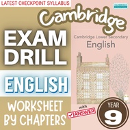 K3.9 New Cambridge English 9 Exam Drill Worksheet by Chapter + Answer | Cambridge Topical Practice E