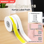 NIIMBOT B18 Label Cable Sticker Paper, Waterproof and Oil-Resistant, Non-Fading Color