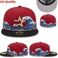 Houston Astros Fitted Cap Flat Brim Hat Kids Baseball Cap Sun Hat GLKV