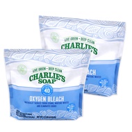 Charlie's Soap Oxygen Powered Bleach Powder, Color Bleach For Clothes, Safe Bleach for White Clothes
