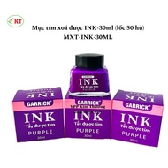 Mực tím xóa được INK - 30ml dùng cho bút máy tẩy được
