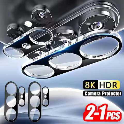 1-2Pcs 3D Camera Glass For Samsung Galaxy S26 Ultra S25Ultra Rear Lens Protector Tempered Film Cover