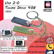 iTBOX USB 2.0 Thumb Drive 4GB (High Speed) | iTBOX Pendrive 4GB | iTBOX 2.0 Flash Drive | 4GB Flash 