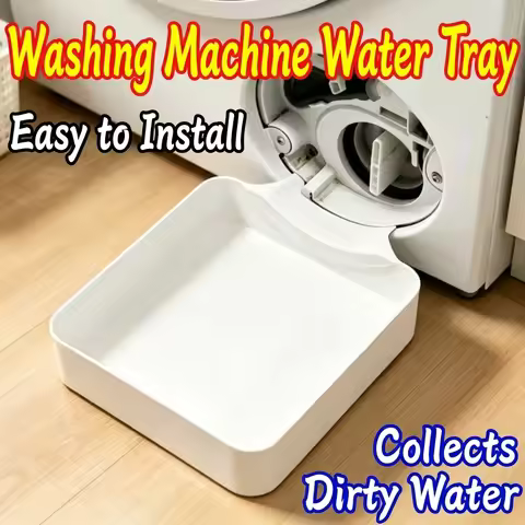 Washing Machine Drain Water Collection Tray Lint Foreign Object Collection Drip Tray Clean Laundry P