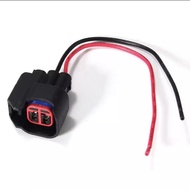 2 Pin USCAR EV6 EV14 Fuel Injector auto waterproof connector wiring Plugs Clips Pigtail Cut For LS2 