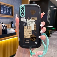 Samsung A50 A50s A30s Case Fashion With Lanyard