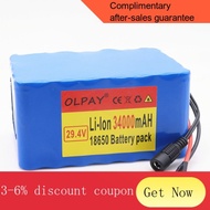 electric wheelchair high quality 7S5P 24v 34Ah battery 250w 29.4V 34000mAh lithium-ion battery for wheelchair electric b
