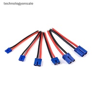 [TEC] EC2/EC3/EC5 Male Female Connector Pigtail Cable Silicone Wire RC  SG