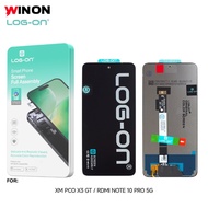 WN WIN ON - LCD TOUCHSCREEN poco X3 GT XIAOMI REDMI NOTE 10 PRO 5G FULLSET/ LOG-ONOriginal