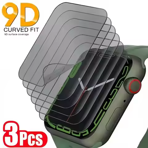 3Pcs Privacy Hydrogel Screen Protector Film For Apple Watch Series 11 10 42MM 46MM Ultra 49MM