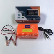 INTELLIGENT CHARGER Car Battery Charger SUITABLE Range 12V / 7 - 80AH (ORANGE)