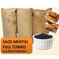 Mayo/mayones Mentai premium full tobiko original 1kg - Halal, Taste Mentai/Saus Sushi/dimsum