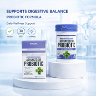 HQ Stock - TriHealth Advance Probiotic 30 Capsules β Dual Action Gut & Digestive Health Support
