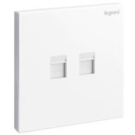 Legrand Galion Switch Socket 2 Gang CAT 6 Computer DATA Outlet Port - YourHause Local Seller &amp; Ready Stock