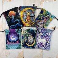 Kaoru Shina Thickened Pineapple Grid Flannel Storage Bag|Durable Non-Fading Non-Fading|Flat Drawstri