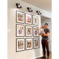 PRINT PHOTOS 20X20 CONTENTS 7 PCS + FRAME Photo Frame Wall Decoration