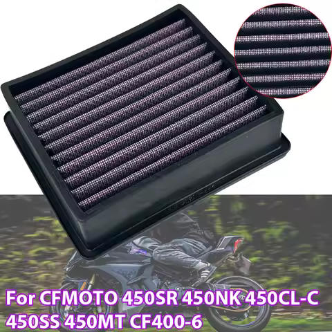 For CFMOTO 450SR 450NK 450CL-C 450SS 450MT CF400-6 Air Intake Fuel Deliver Motorcycle Air Filter Acc