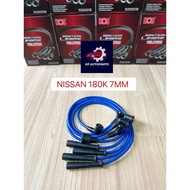 HOS - CAR PLUG WIRE SET / PLUG CABLE SILICONE - NISSAN 180K 7MM