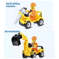Mainan Pasang Jengkaut Mesin berat