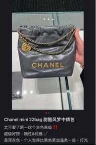 Chanel  22 mini bag