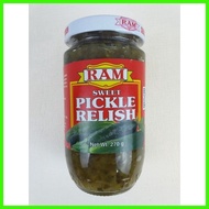 ∇ ◿ ♕ Ram Pickle Relish/Sweet Pickle Relish 135g-270g