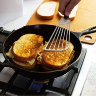 美國LODGE 美國製圓形鑄鐵平底煎鍋/烤盤-27cm L8SK3