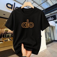 Alo T-Shirt New 2025 Trend | 100% Cotton Casual Streetwear for Men & Women