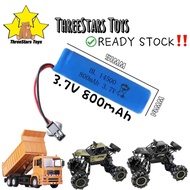 Bateri Kereta Control RC Rechargeable Battery 3.7V 800mAh RC Car Battery USB Charges Cable