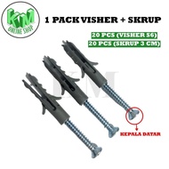 Screw Set Screw and Spiser set Screw Spiser Set 3CM