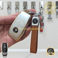 Cover Case Car Key Cover MERCEDES benz C 200 C 300 GLA GLC GLE AES Class EQB CLS Premium