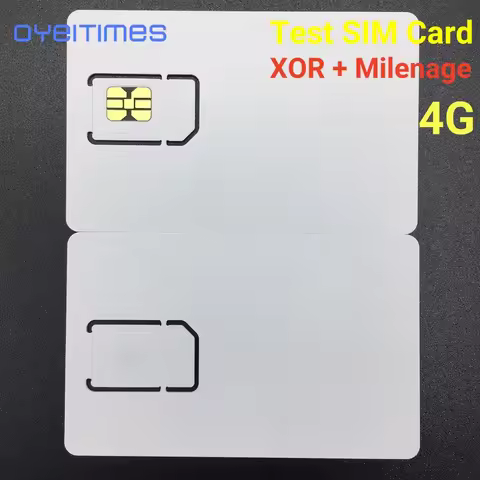 OYEITIMES 4G Test SIM Card Support Double Milenage And XOR Algorithms Test SIM Card Mini,Micro and N