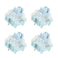 【Top-Rated Product】 10/4Pcs TTC Silent Bluish White Switches for Mechanical Keyboard Switch for Back