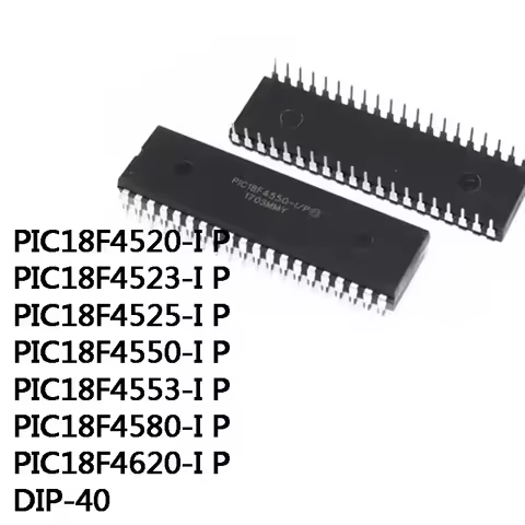 1Piece PIC18F4550-I P PIC18F4520 PIC18F4523 PIC18F4525 PIC18F4550 PIC18F4553 PIC18F4580 PIC18F4620 -