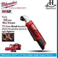 🍒milwaukee🍒 spanar box tool set Milwaukee M12 1/4" Hex Right Angle Impact Driver M12 BRAID-202c