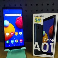 SAMSUNG GALAXY A01 CORE SECOND SEKEN BEKAS RAM 2GB INTERNAL 32GB MULUS