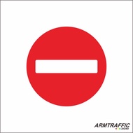 Zoyands Sign / Sign No Stop Strip 60Cm