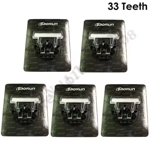 5pcs/lot BaoRun Original Blade For P2 P3 P6 P7 P9 S1 Dog Hair Trimmer Pet Clipper Ceramic Spare Knif