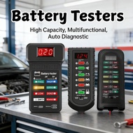 Motorcycle 12V Battery Analyzer Tester Automotive Alternator Battery Checker Car Battery Analyzer 12