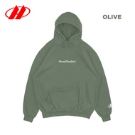 HAZEL Essential Hoodie Jumper Olive M-XXL